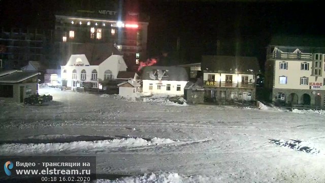 Веб камера на склоне Чегет