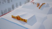 2018 Olympic Slopestyle Course
