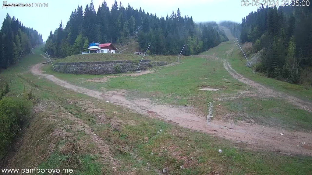 Веб-камера на склоне Пампорово, Болгария