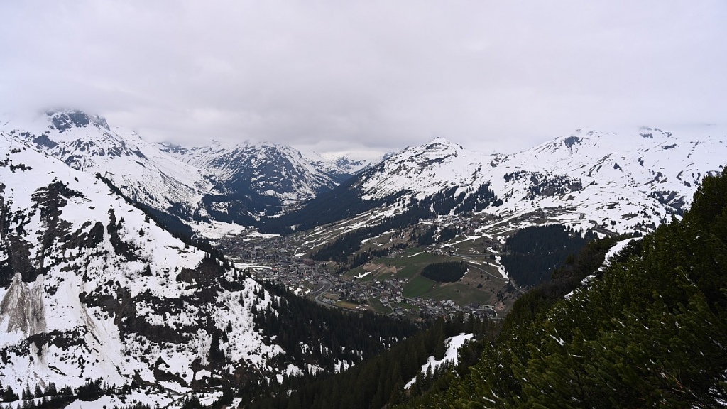 Веб-камера на склоне Лех, Австрия