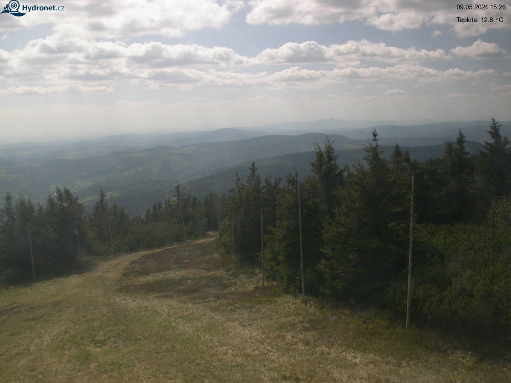 Веб-камера на склоне Рокитнице, Чехия