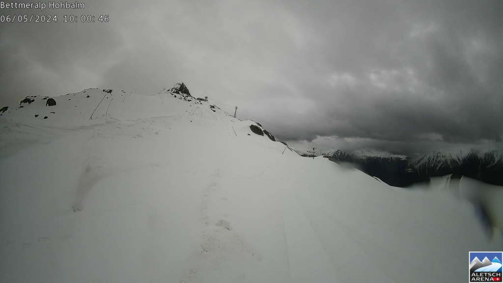 Веб-камера на склоне Беттмеральп, Швейцария